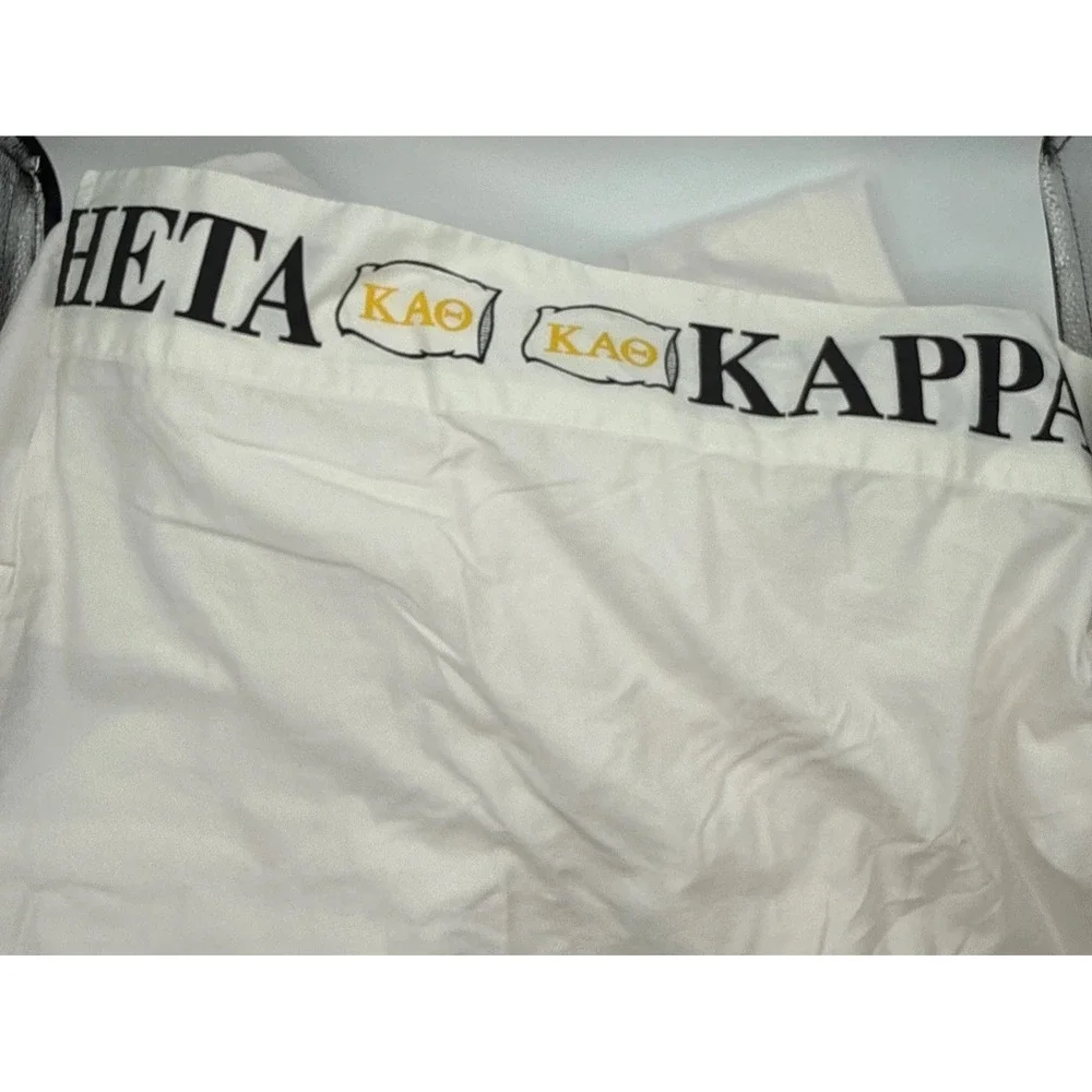 KAO Kappa Alpha Theta full top sheet pillow case Greek Sheets